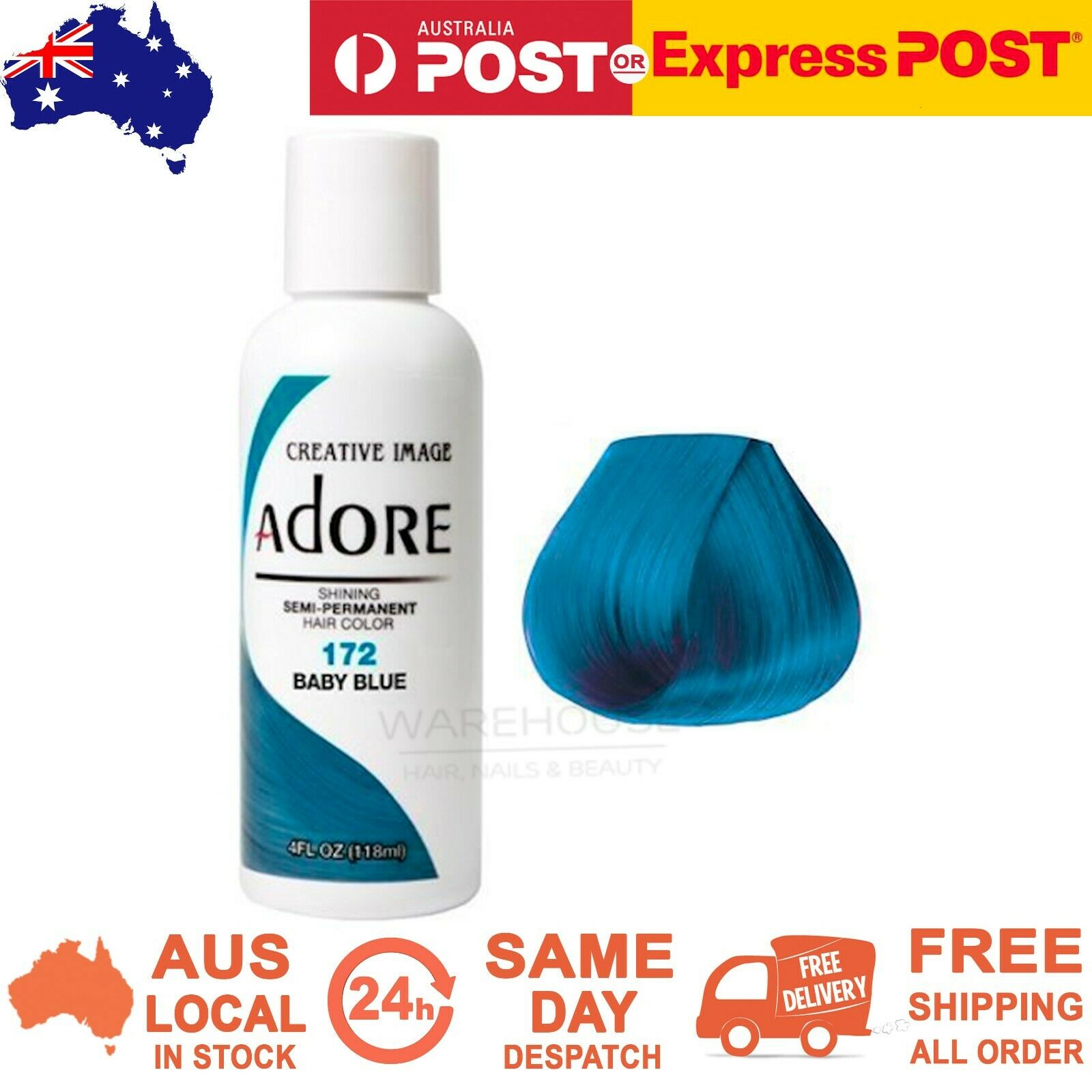 Adore Semi Permanent Hair Color Colouring Cream 118ml - Choose Any Colors |  eBay