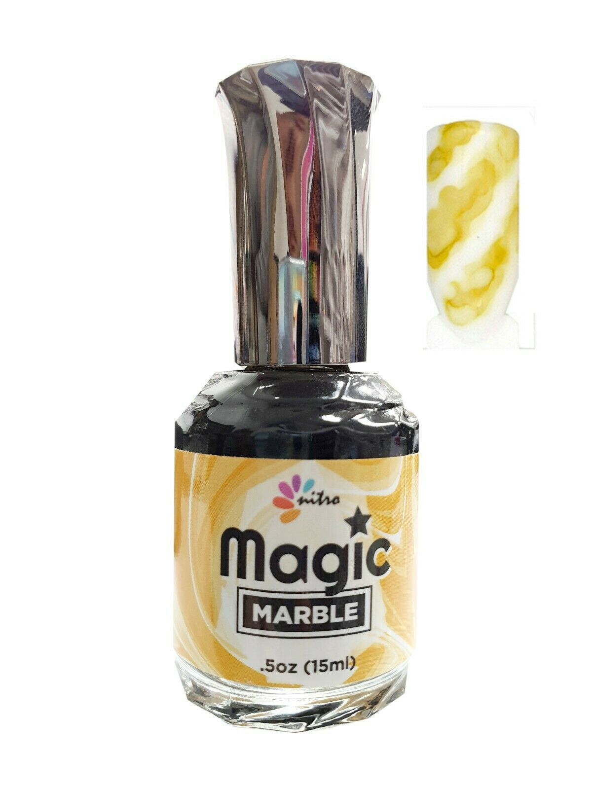 thumbnail 10  - Nitro Magic Nail Polish Marble Ink SNS Pattern Smudge Liquid Gradient Manicure