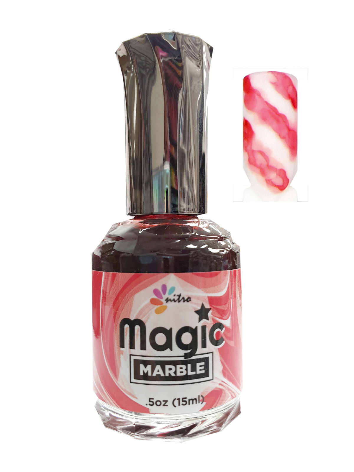 thumbnail 16  - Nitro Magic Nail Polish Marble Ink SNS Pattern Smudge Liquid Gradient Manicure