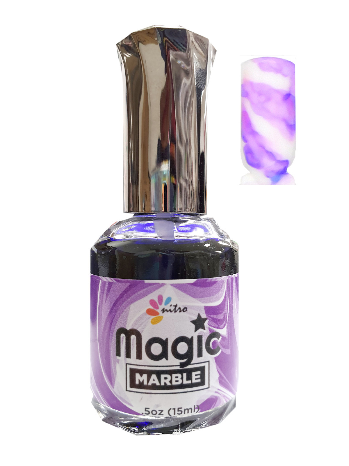 thumbnail 22  - Nitro Magic Nail Polish Marble Ink SNS Pattern Smudge Liquid Gradient Manicure