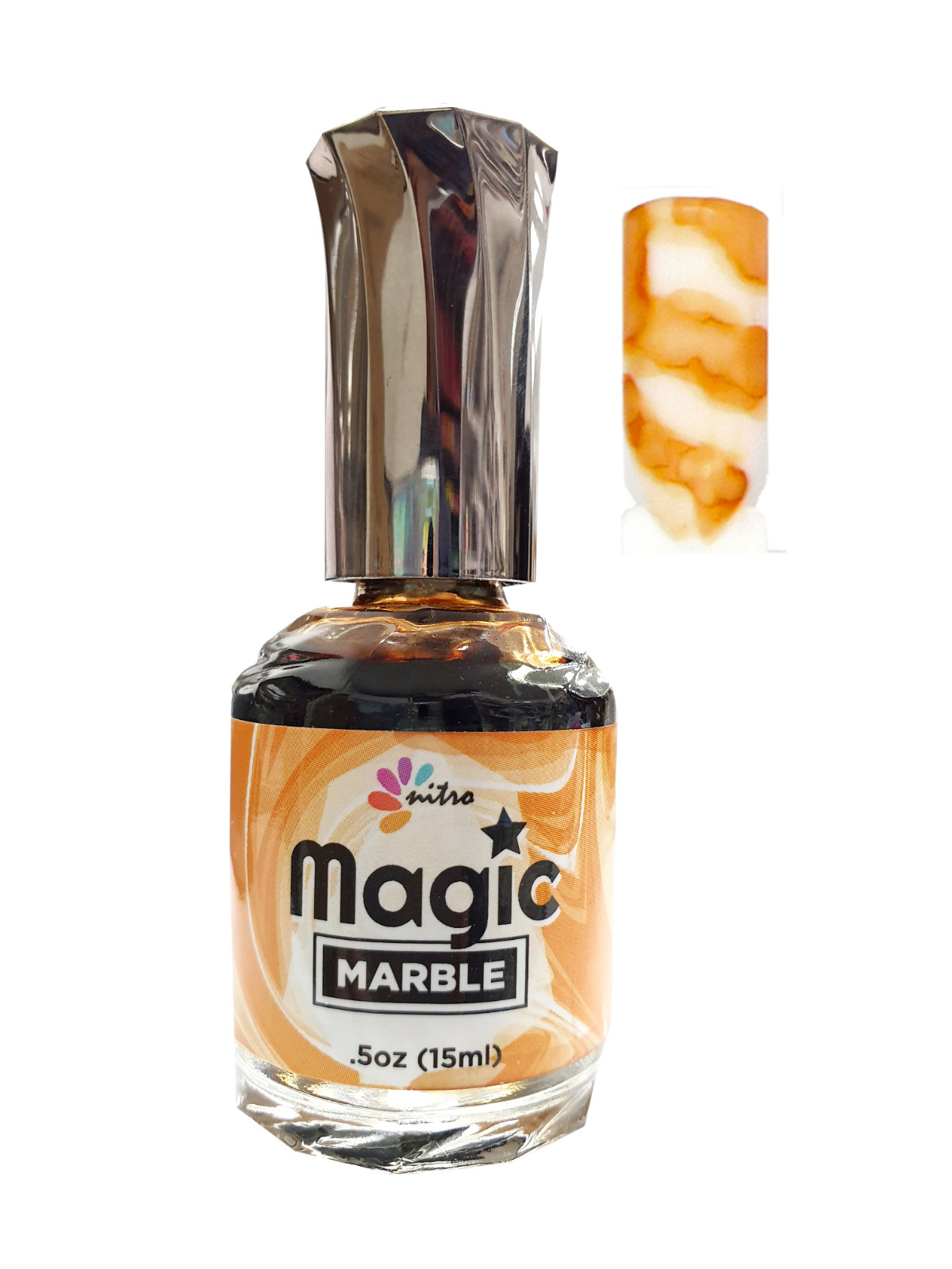 thumbnail 24  - Nitro Magic Nail Polish Marble Ink SNS Pattern Smudge Liquid Gradient Manicure