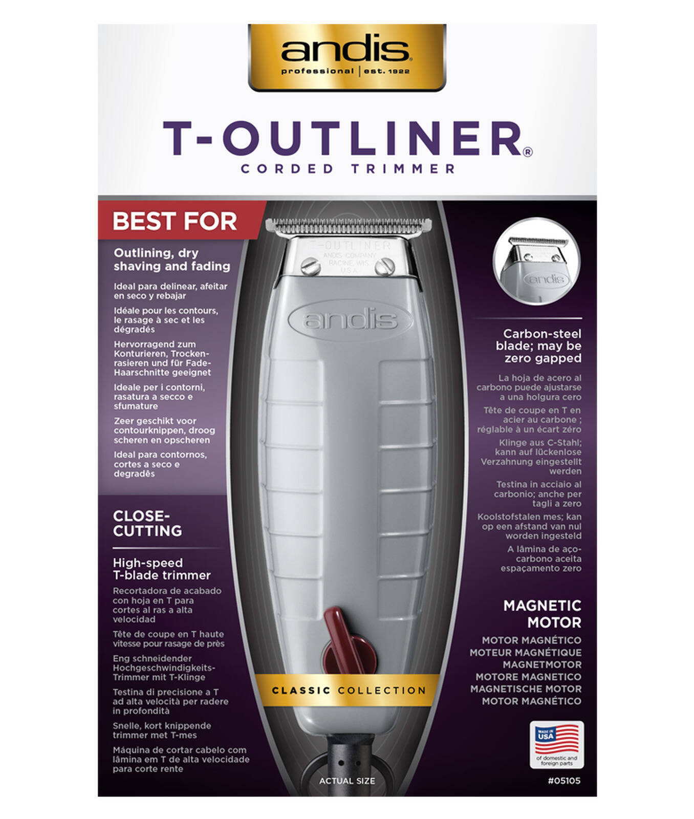 Andis TOutliner Corded Trimmer