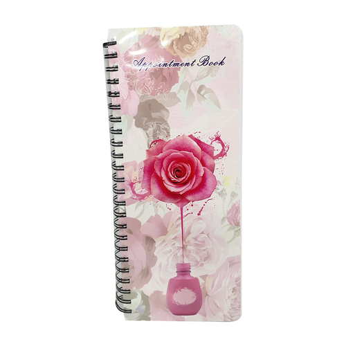 Appointment Book 2 Column 150 pages - Rose