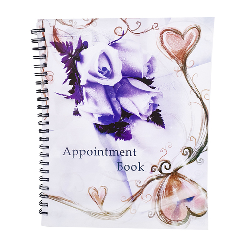Appointment Book 6 Columns 150 pages - Green