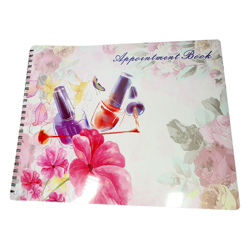 Appointment Book 8 Columns 300 pages - Rose