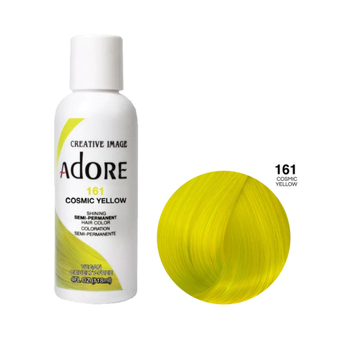 Adore Semi Permanent Hair Colour - 161 Cosmic Yellow 118ml