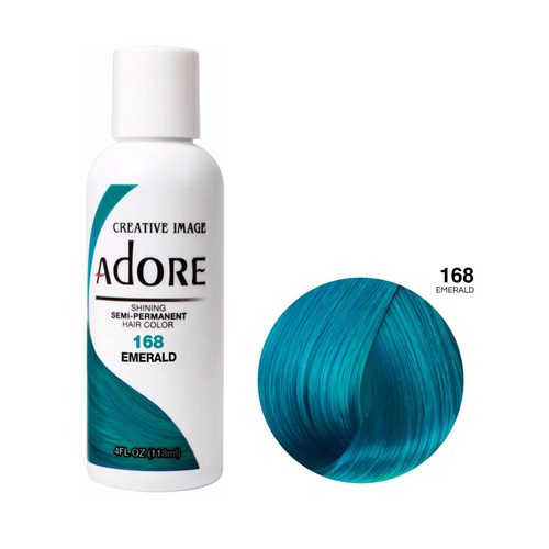 Adore Semi Permanent Hair Colour - 168 Emerald 118ml