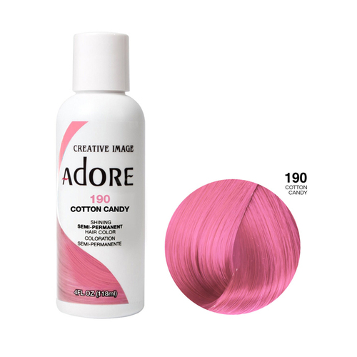 Adore Semi Permanent Hair Colour - 190 Cotton Candy 118ml