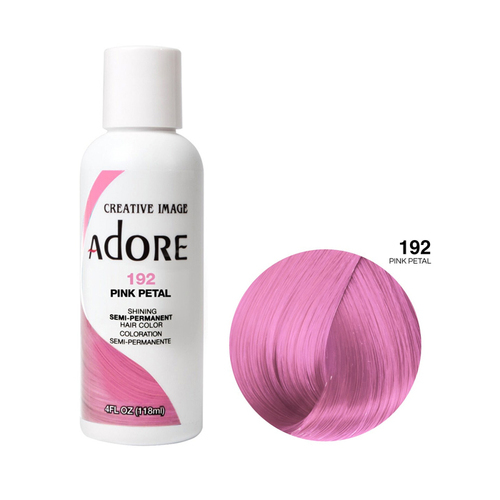 Adore Semi Permanent Hair Colour - 192 Pink Petal 118ml