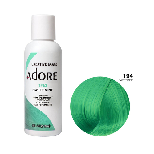 Adore Semi Permanent Hair Colour - 194 Sweet Mint 118ml