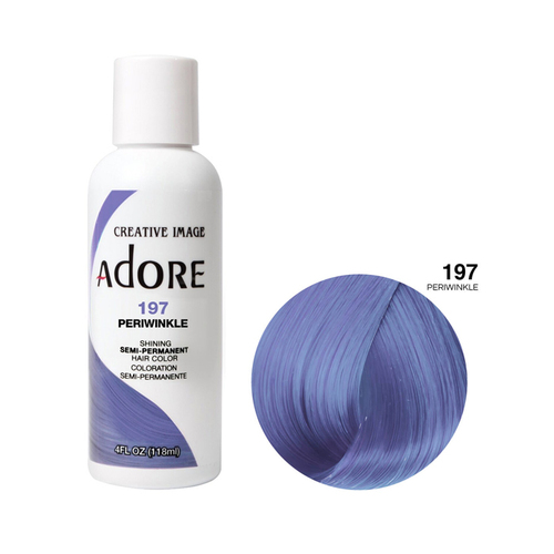 Adore Semi Permanent Hair Colour - 197 Periwinkle 118ml