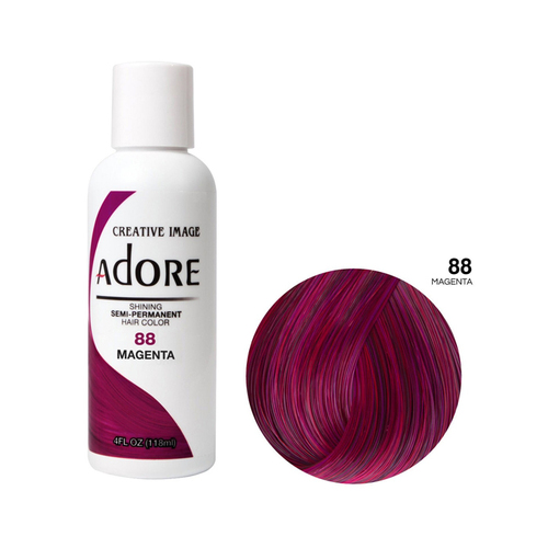 Adore Semi Permanent Hair Color - 88 Magenta 118ml