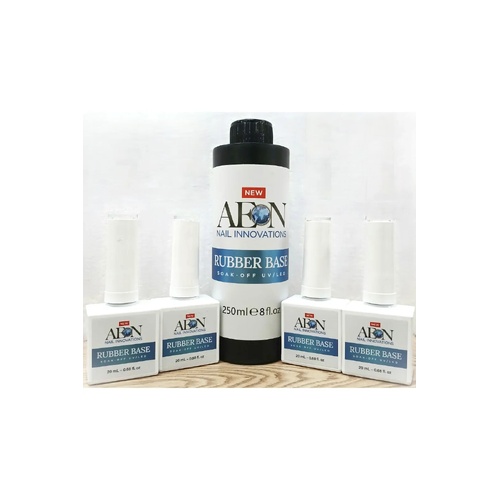 AEON - Soak Off UV LED Rubber Gel Nails - Base Refill - 250ml