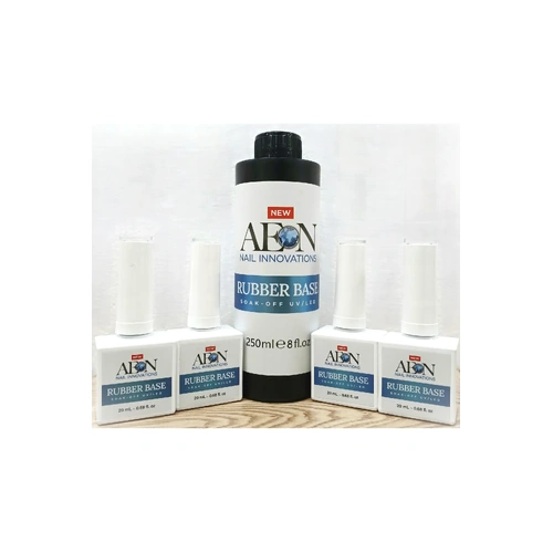 AEON - Soak Off UV LED Rubber Gel Nails - Base Refill - 250ml