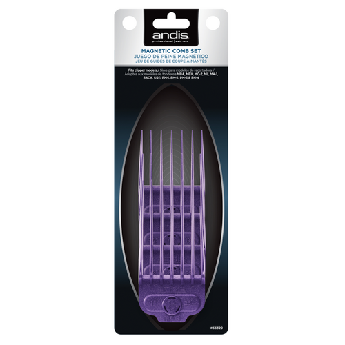Andis Magnetic Attachment Comb Set Clipper 66320 (#5, #6, #7, #8) 4pcs