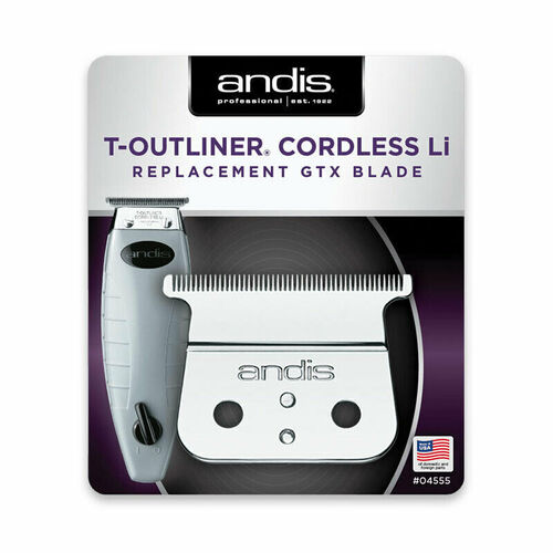 Andis - T-Outliner Li Cordless - Replacement Deep Tooth GTX Blade & Bracket (74005)