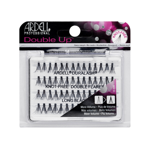 ARDELL - Double Up - Knot-Free Double Flares - Long Black Lashes