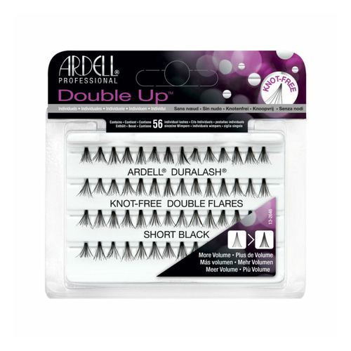 ARDELL - Double Up - Knot-Free Double Flares - Short Black Lashes