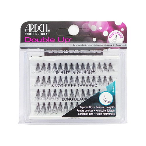 ARDELL - Double Up - Knot-free Tapered - Long Black Lashes