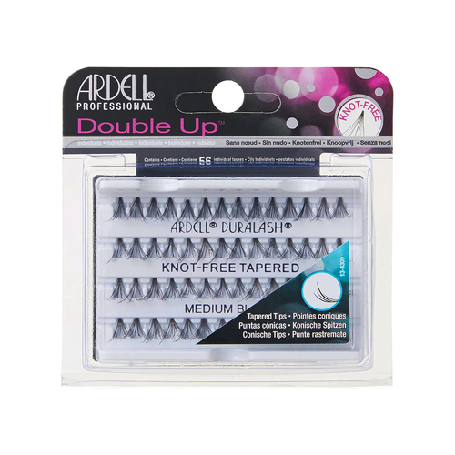 ARDELL - Double Up - Knot Free Tapered - Medium Black Lashes