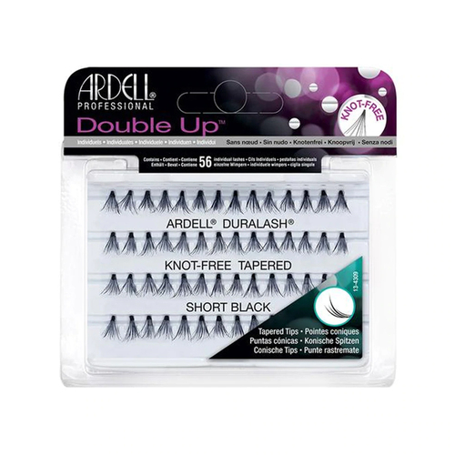 ARDELL - Double Up - Knot-free Tapered - Short Black Lashes