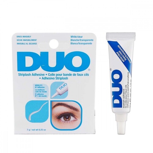 Ardell DUO Striplash Adhesive Eyelash Glue - White/Clear 7g