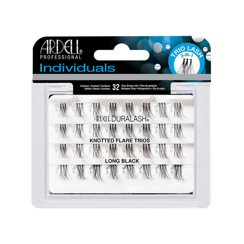 ARDELL - Individuals - Trio Lash Knotted Flares - Long Black Lashes