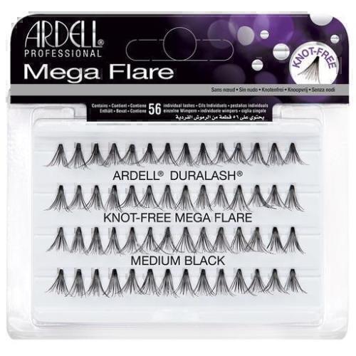 ARDELL - Mega Flare - Knot-free - Medium Black Lashes