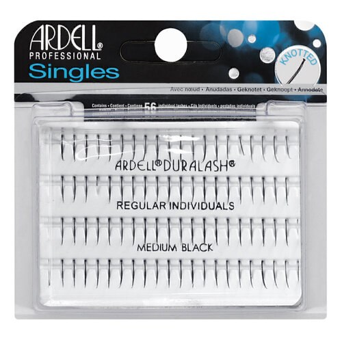 ARDELL - Singles - Regular Individuals - Medium Black Lash Eyelash Extension