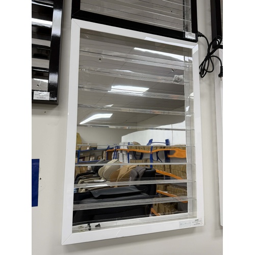 Wall Acrylic Rack - Nail Polish 180pcs White (15ml) LED