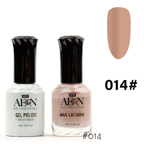 AEON Duo Gel & Nail Lacquer 014 15ml