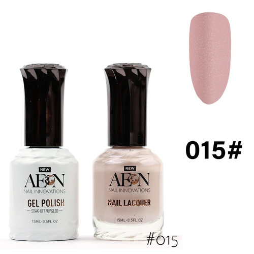 AEON Duo Gel & Nail Lacquer 015 15ml