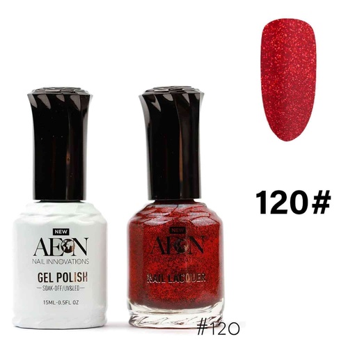 AEON Duo Gel & Nail Lacquer 120 15ml