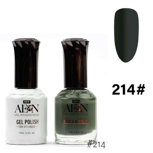 AEON Duo Gel & Nail Lacquer 214 15ml