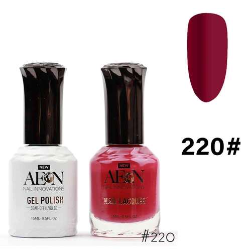 AEON Duo Gel & Nail Lacquer 220 15ml