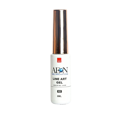 AEON - Nail Line Art UV LED Gel Polish - 02 White 8ml