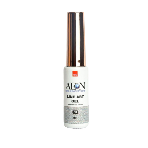 AEON - Nail Line Art UV LED Gel Polish - 08 Hologram Glitter 8ml