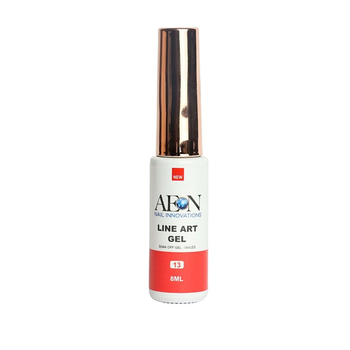 AEON - Nail Line Art UV LED Gel Polish - 13 Red 8ml