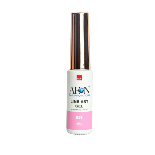AEON - Nail Line Art UV LED Gel Polish - 14 Pink 8ml