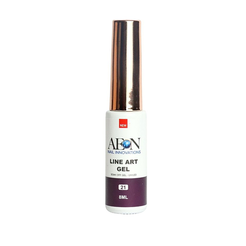 AEON - Nail Line Art UV LED Gel Polish - 21 Plum 8ml