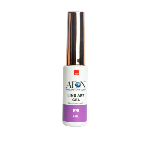 AEON - Nail Line Art UV LED Gel Polish - 22 Purple 8ml