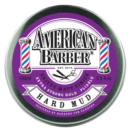 American Barber - Hair Pomade Hard Mud 100ml