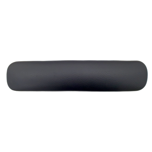 Arm Rest Straight Nail Table PU Leather Cushion Black