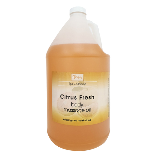 BE BEAUTY - Citrus Fresh Body Massage Oil 1 Gal 3785ml