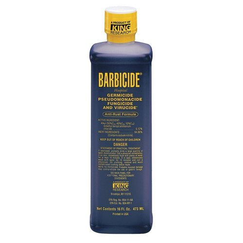 BARBICIDE - Salon Disinfectant - Anti-rust Formula - 16 Fl. Oz. (473ml)