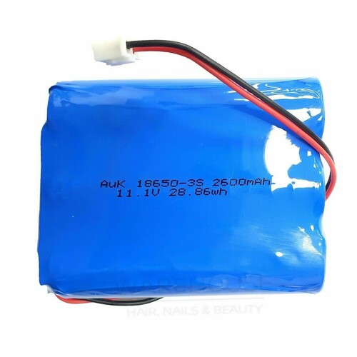 AUK 18650-3S 11.1V / 2600mAh Rechargeable Lithium Li-ion Cell Battery Pack