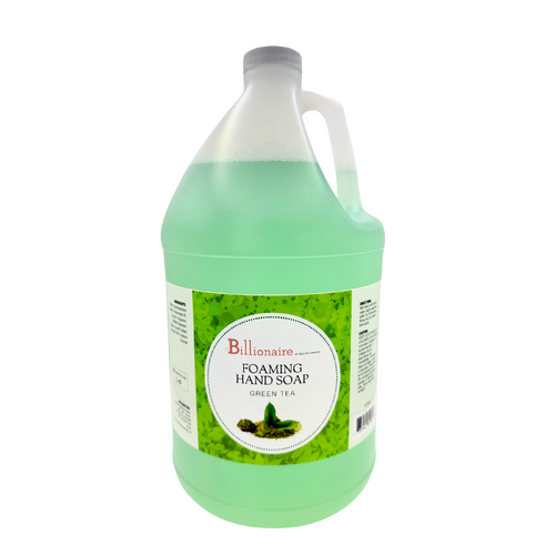 Billionaire - Foaming Liquid Nail Hand Soap - Green Tea - 1 Gal 3785ml