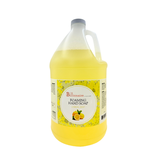 Billionaire - Foaming Liquid Nail Hand Soap - Lemon Zest - 1 Gal 3785ml