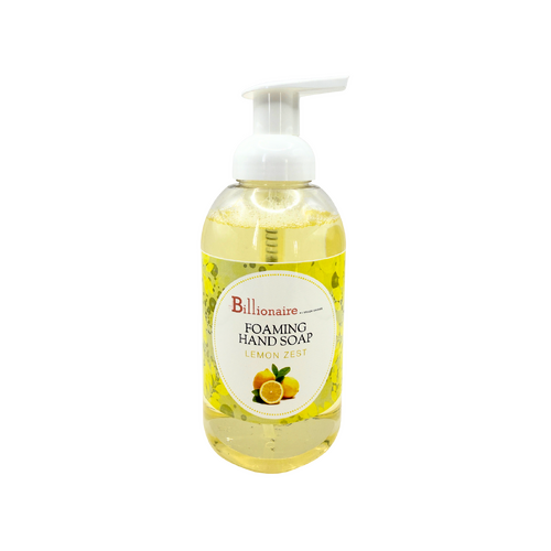 Billionaire - Foaming Liquid Nail Hand Soap - Lemon Zest - 500ml 16oz