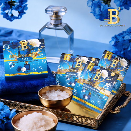 Billionaire - Nail Luxury Pedicure Kit 5 Steps - No. 5